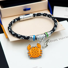 Louis Vuitton LV colorful beads and crab decoration bracelet-3798  