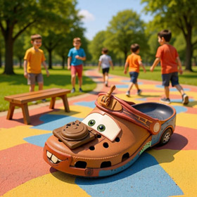 Crocs non-slip parent-child beach clogs-5963  